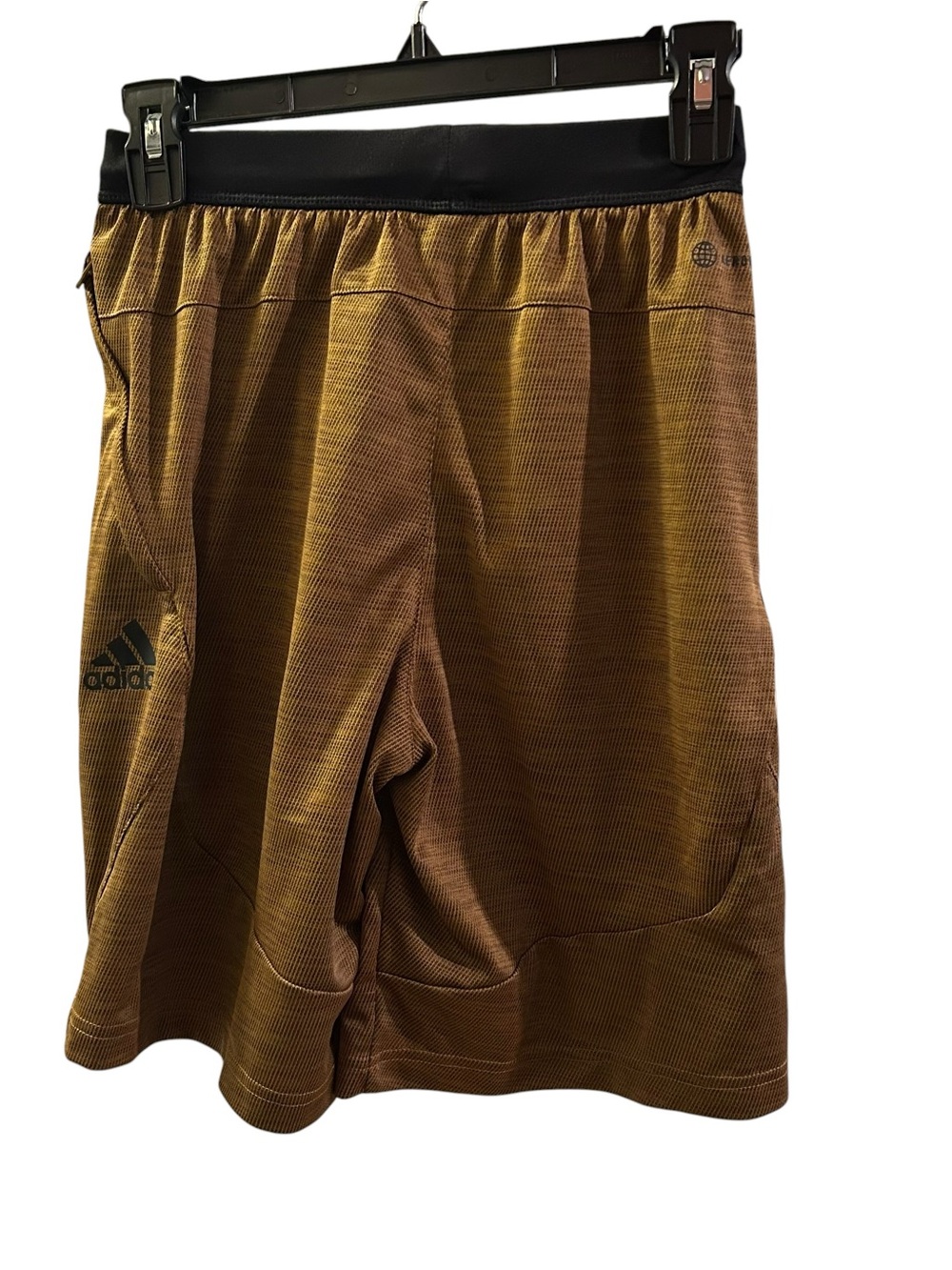 NWT Adidas Axis Knit 3.0 Training Shorts Extra Small XS Earth Strata Bronze - Picture 4 of 10